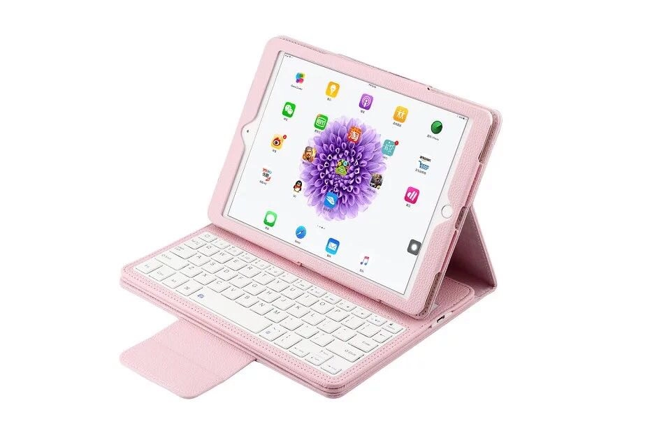 Bàn Phím Bluetooth iPad 2/ iPad 3/ iPad 4 (kèm bao da)